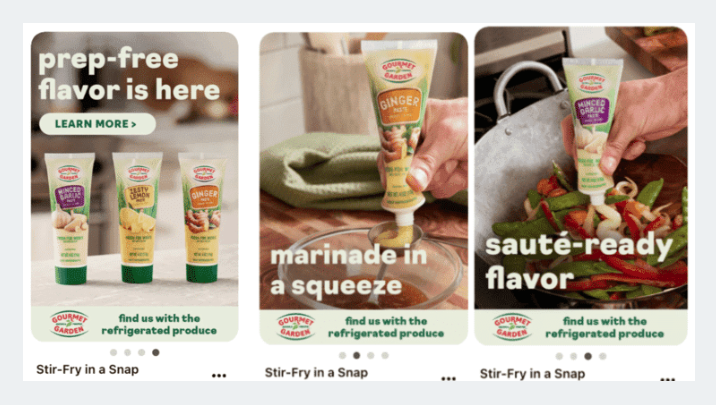 pinterest carousel ads management